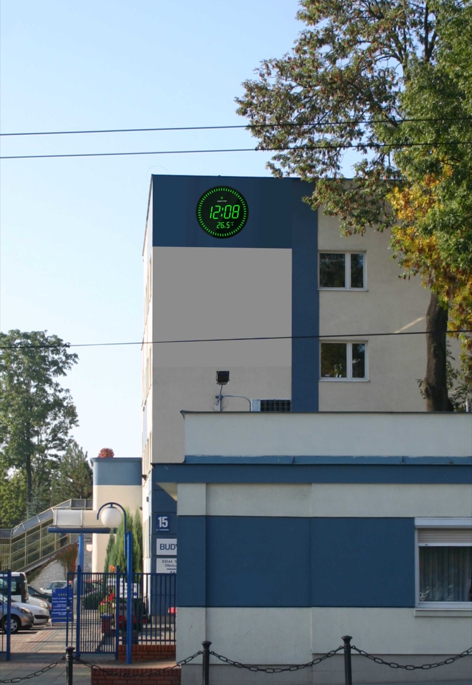 Zegary elektroniczne – Lublin Wodociągi